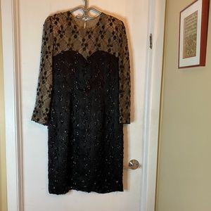 Gorgeous Vintage beaded cocktail dress